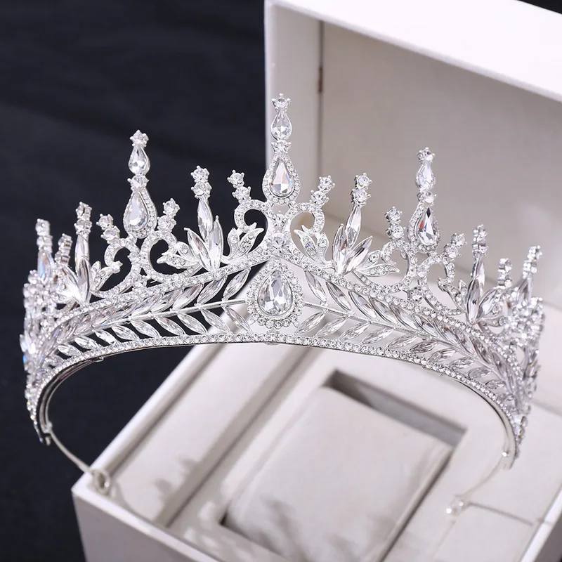 Unique Tiara De Novia De Oro Rosamaterial Para Coronas Bridal Wedding Hair Crown Tiara Red For Adults