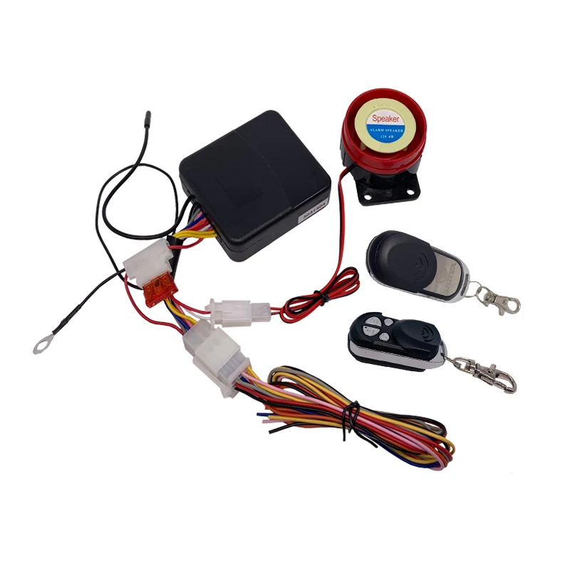 12V Universal Anti-theft motorcycle alarm system
