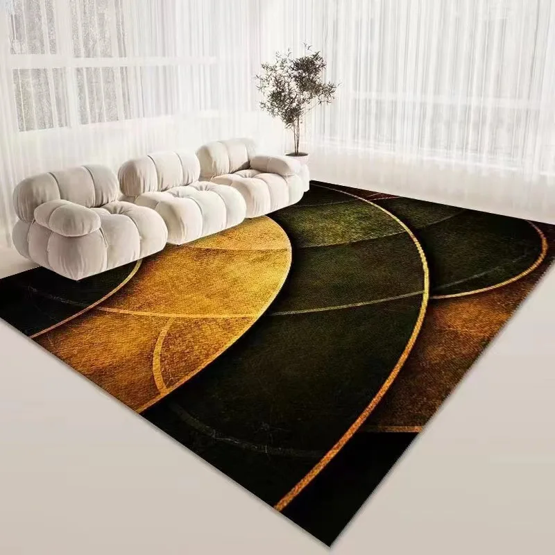 Customized Design Crystal Velvet Carpet Floor Rugs Living Room Decoration Easy Clean Waterproof Area Rugs And Carpets