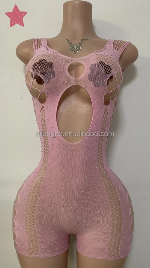 Can Available Ready to Ship Body Stocking For Woman Party Sexy Lingerie