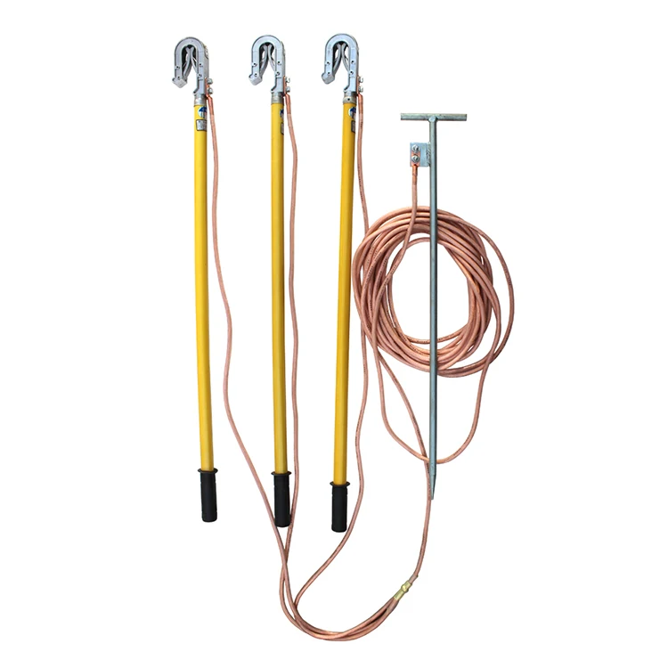 HV portable  short circurit earthing kit for overhead line