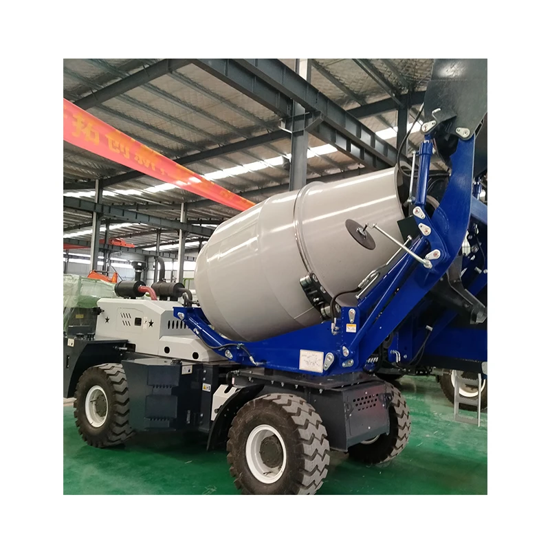 Новый yg3 5 м3 самозагружаемый небольшой автоматический бетоносмеситель мобильный бетонный завод поставщик