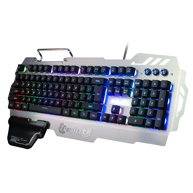 Wholesale Latest Products 2.4G 104 Keys Gaming Keyboard Mechanical RGB