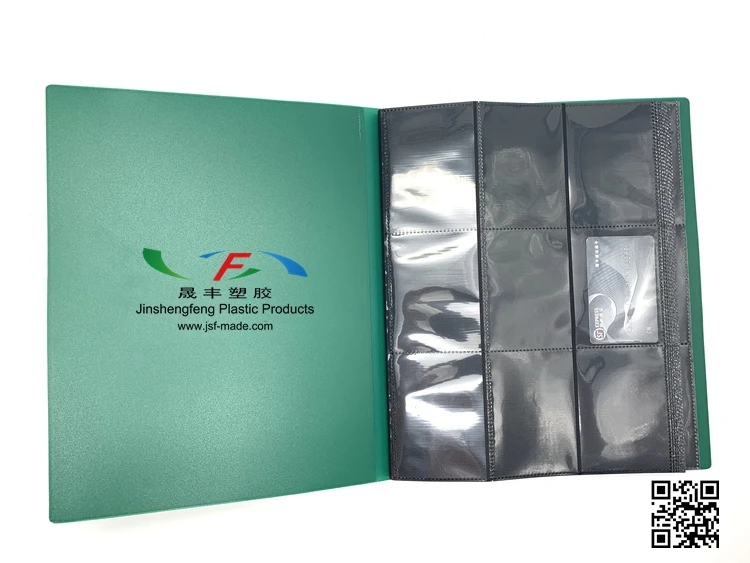 Custom Design Print PP Cover Elastic Closure Poke Mon 360 Cards Sleeve Game Card Folder Album 9 Pocket Trading Card Binder
