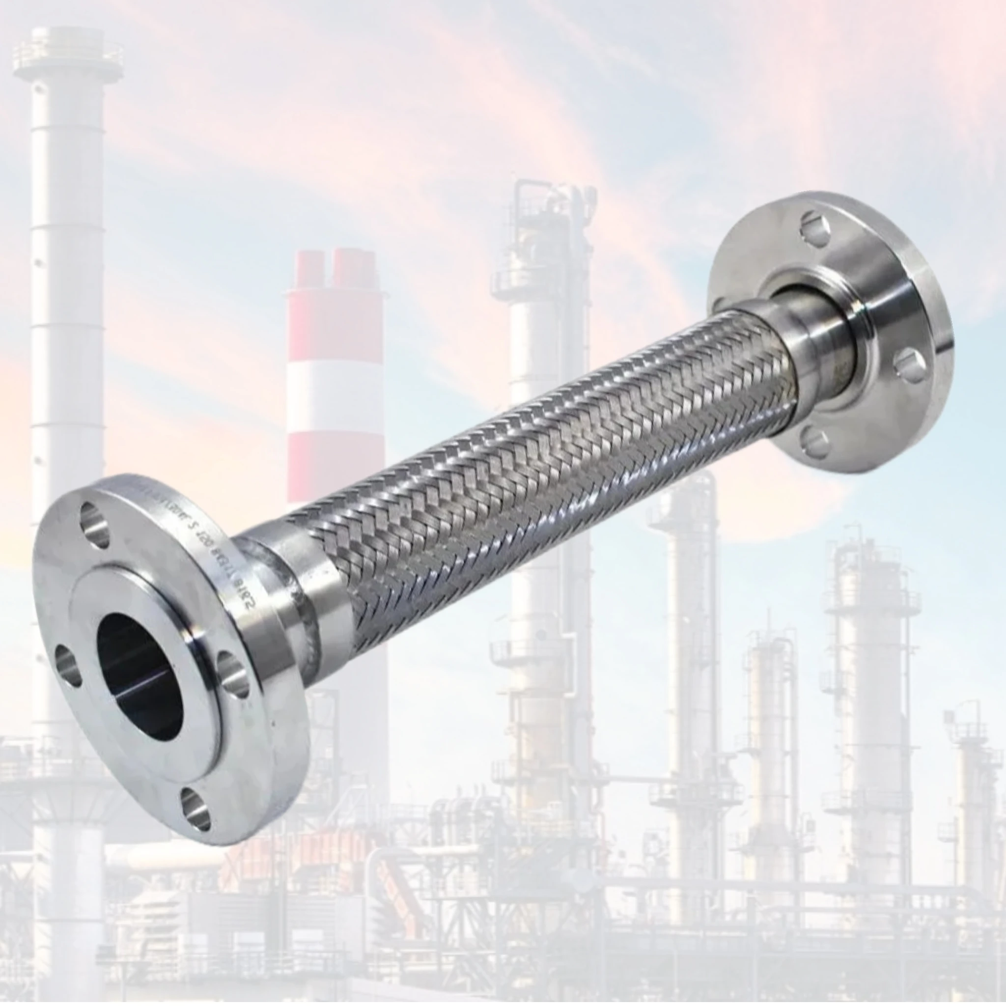 Prime quality High Pressure Stainless Steel Carbon Steel Metal Pipe High Quality Flange Metal Hose