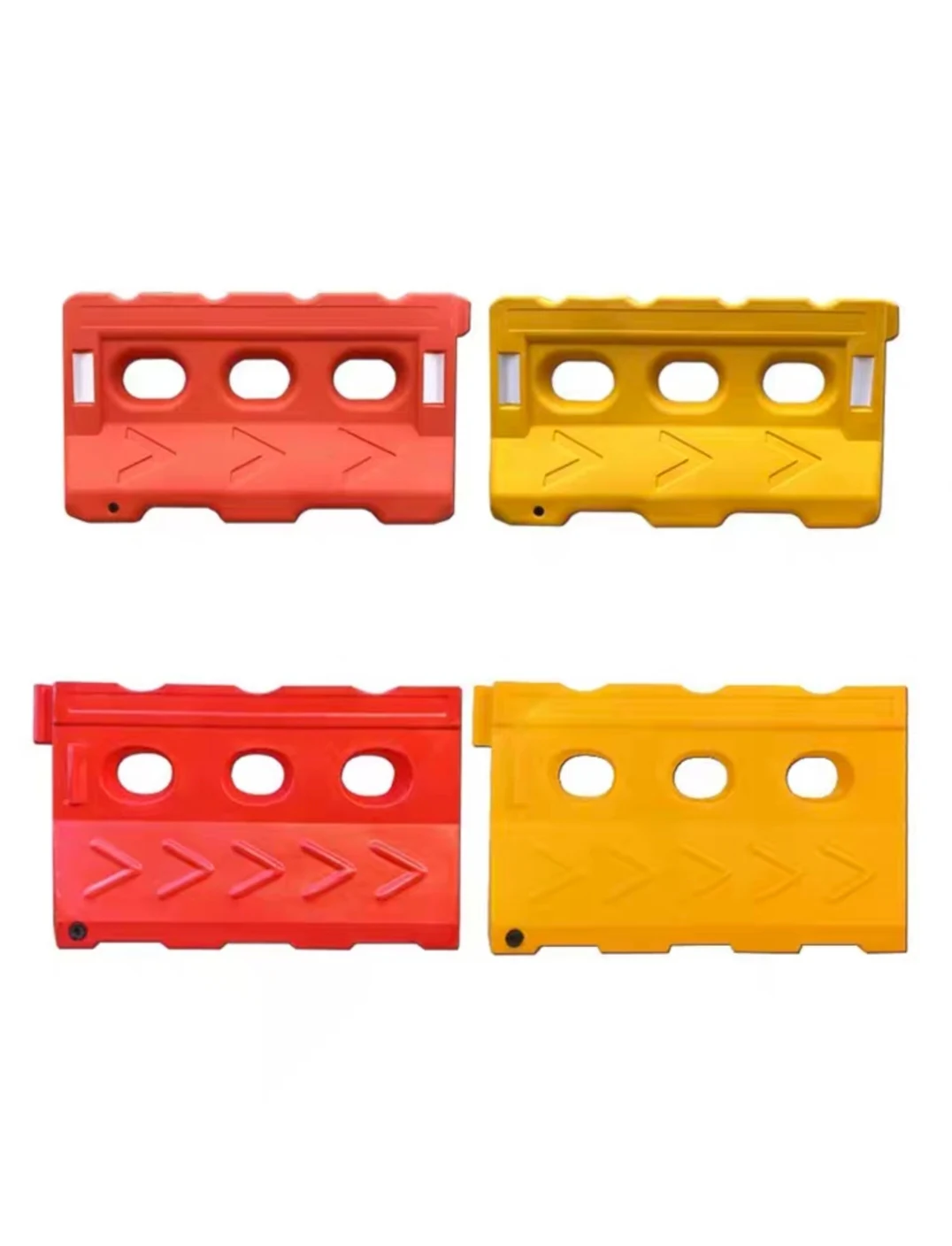 Высококачественный пластиковый дорожный барьер заполненный водой Баррикада дорожного движения безопасности