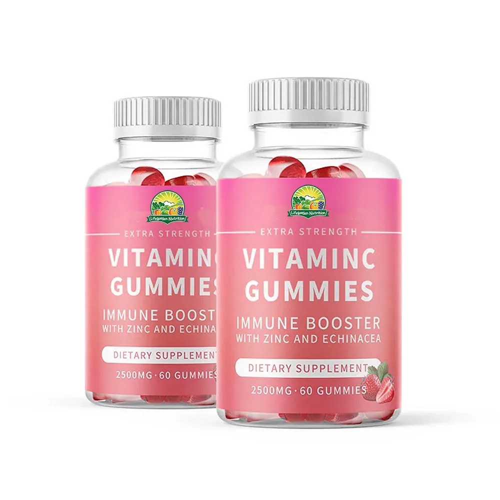 Производитель оптовая продажа Vitamina C комплексные жевательные конфеты фолиевая кислота Добавка Витамина B мармеладная добавка