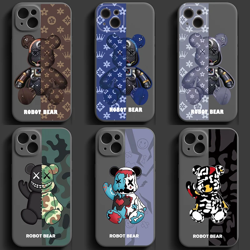 Custom LOGO Phone Case for iPhone 13 12 11 Pro XR X Xs Max 8 7 Mini Customize Brand Silicone Cases Soft Back Cover