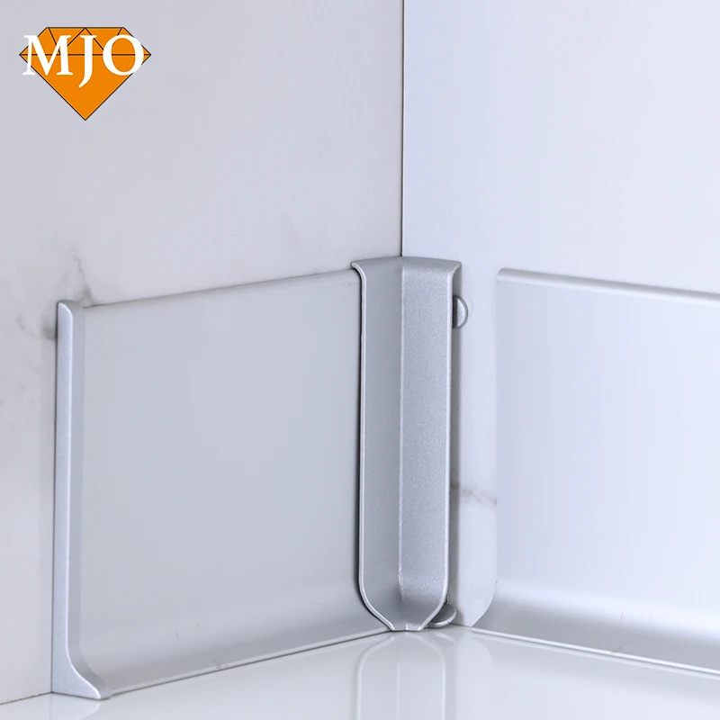 Foshan High Quality Factory MJO Aluminum Skirting Board Skirting Profiles For Floor Decoration OEM Aluminum Kitchen Skirting
