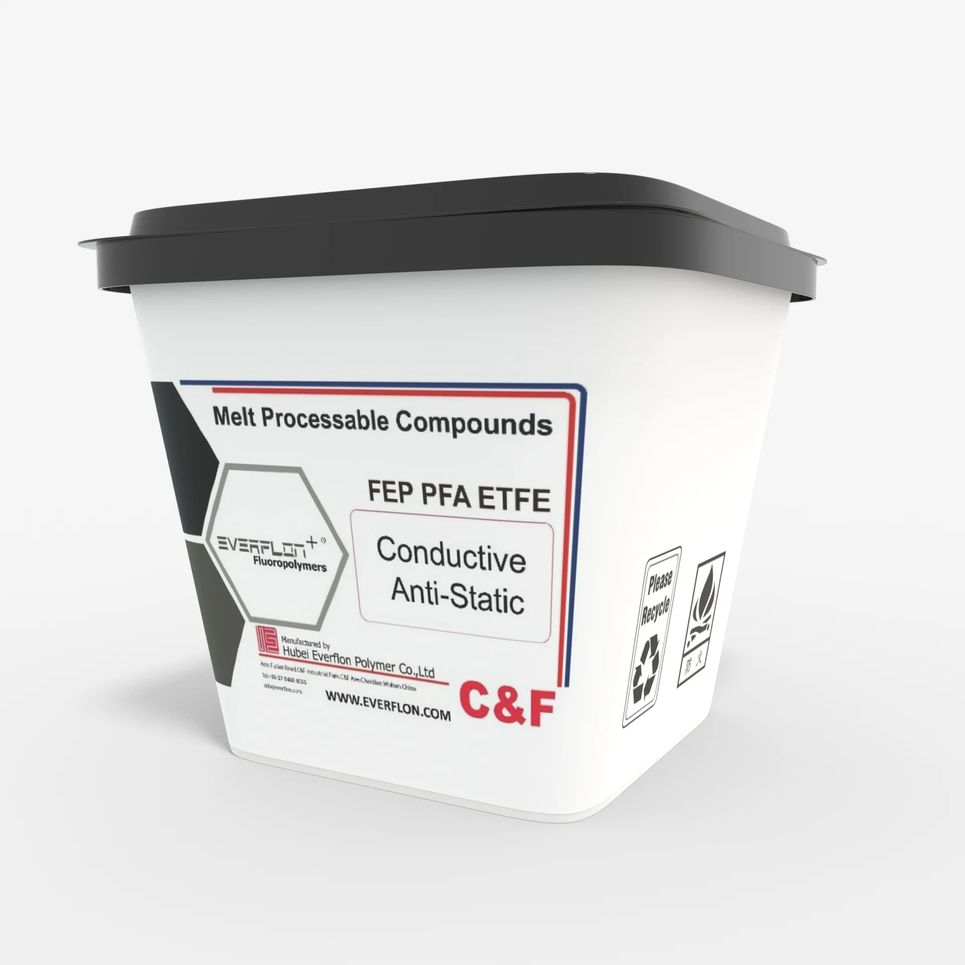 FEP PFA ETFE Conductive/Anti-Static Compounds
