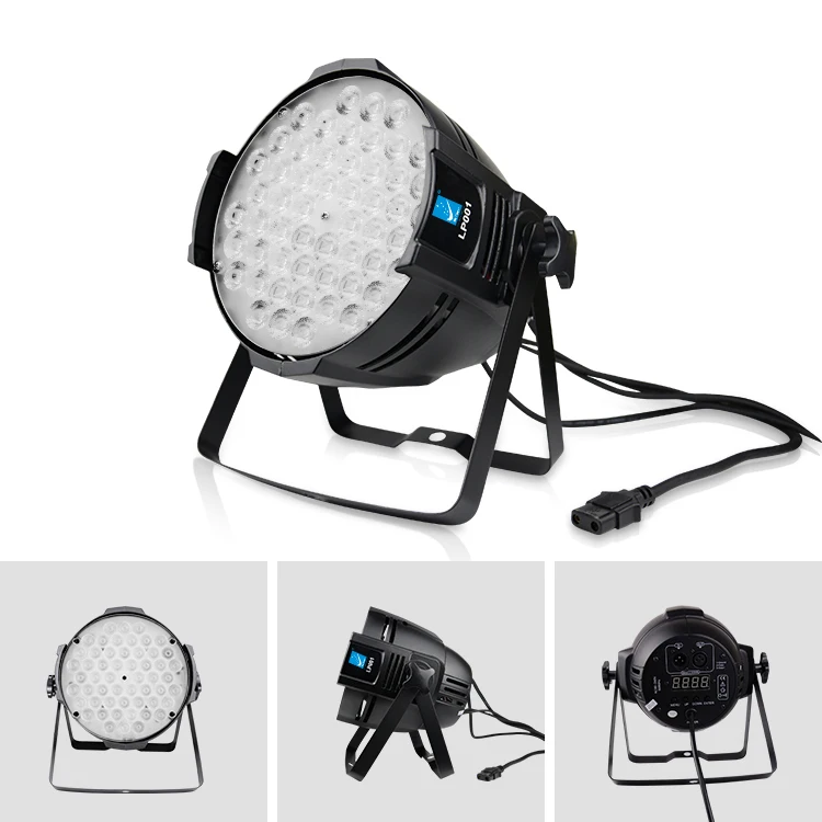 Большой Dipper LP001 DMX512 Par ОСВЕЩЕНИЕ 54*3 Вт RGBW активируемый звук профессиональный сценический светодиодный свет