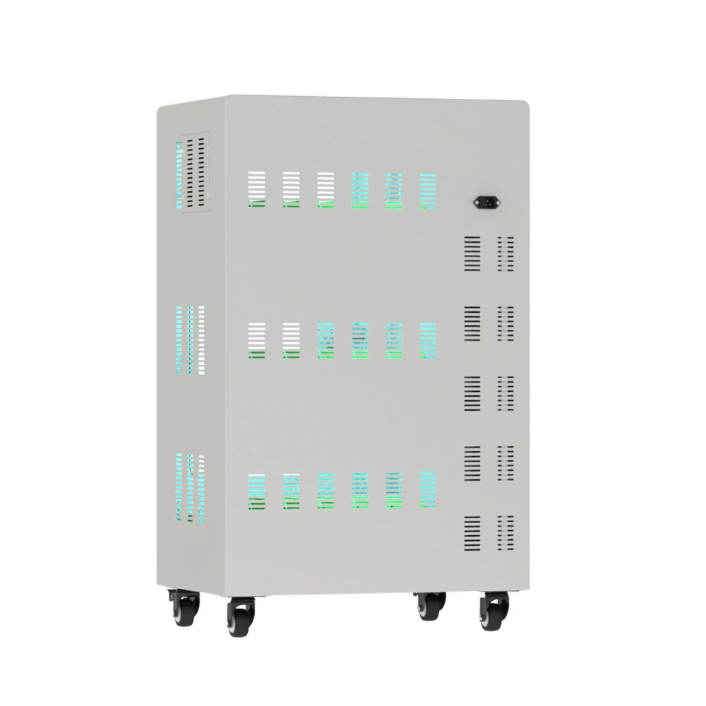 Mobile Phone Notebook Storage Charging Cabinet Trolley Cart