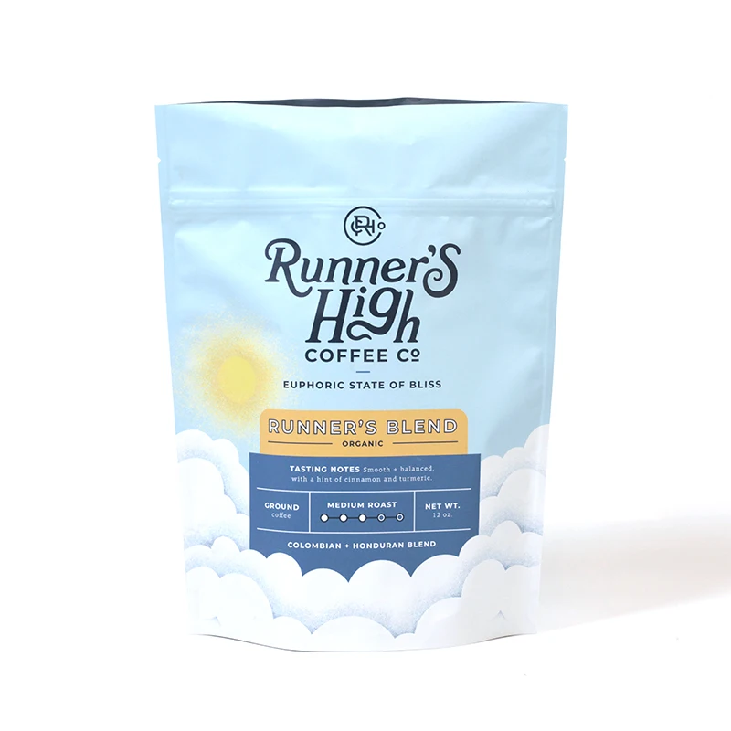 Customized Printed Protein Powder Bag Protein Powder Aluminum Foil Zip Lock Manufacturer 500g  Protein Bag Packaging