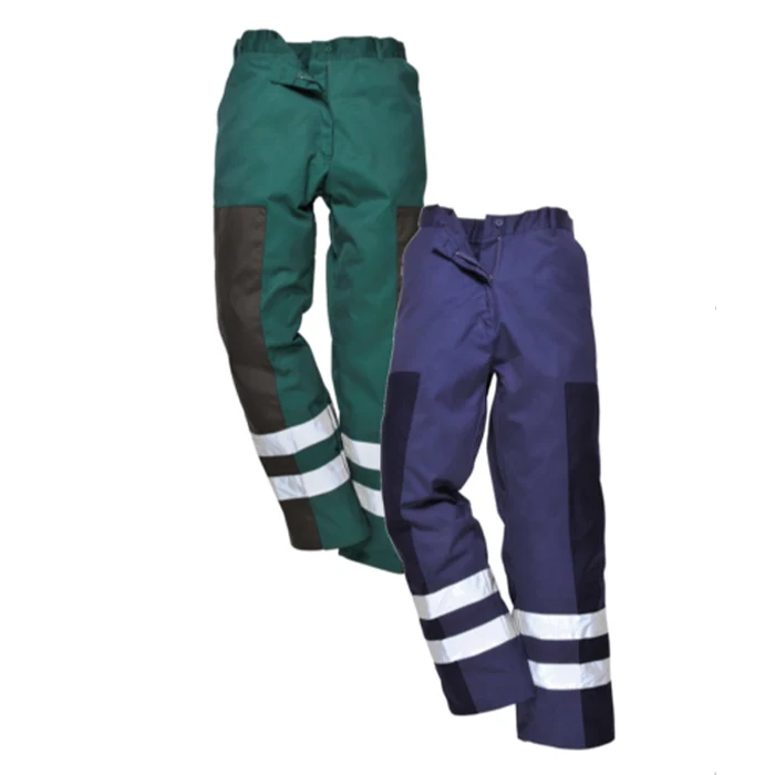 High Quality Durable Washed Carpenter Mens Reflective Trousers Cargo Work Pants