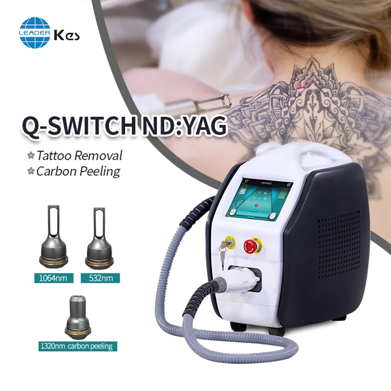 KES 2024 Newest Factory Price Professional Q Switched Nd Yag Laser Skin Care Picosecond machine