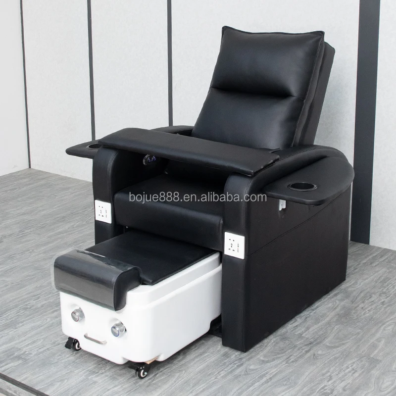 BoJue Multi-Function Pedicure Chair Beauty Salon Equipment Station With Foot Spa Manicure Furniture Luxury Style