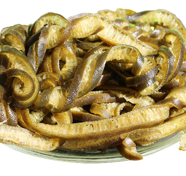 Natural sea raw dried sliced Durvillaea antarctica stems for dishes