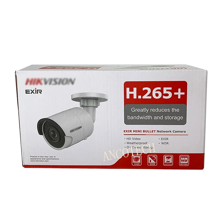 HIK камера DS-2CD2045FWD-I 4 МП приведенный в действие-DarkFighter фиксированный круглые сетевые мини-камеры 4MP