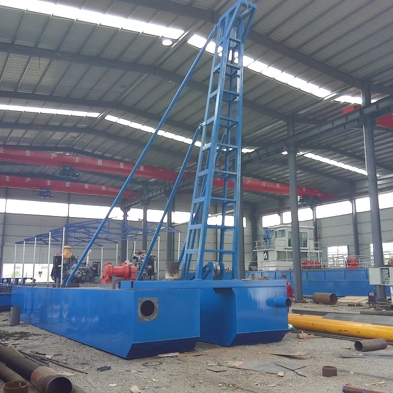 150 m³ Capacity River Sand Dredging Dredger 10 inch Mini  Sand Pump Dredger With 20M Suction Depth