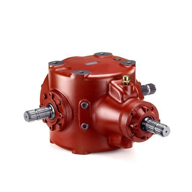 Agricultural machinery 90 Degree Right Angle Small  drive speed reducer pto 540 pto bevel transmission gearbox