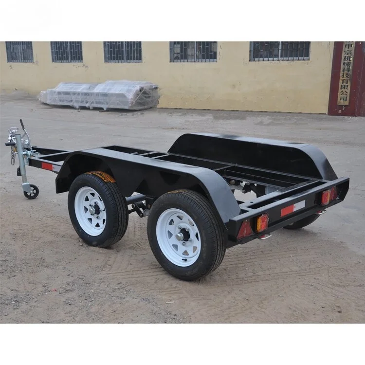 Small Equipment Trailer Chassis  Generator Trailer Frame Customized