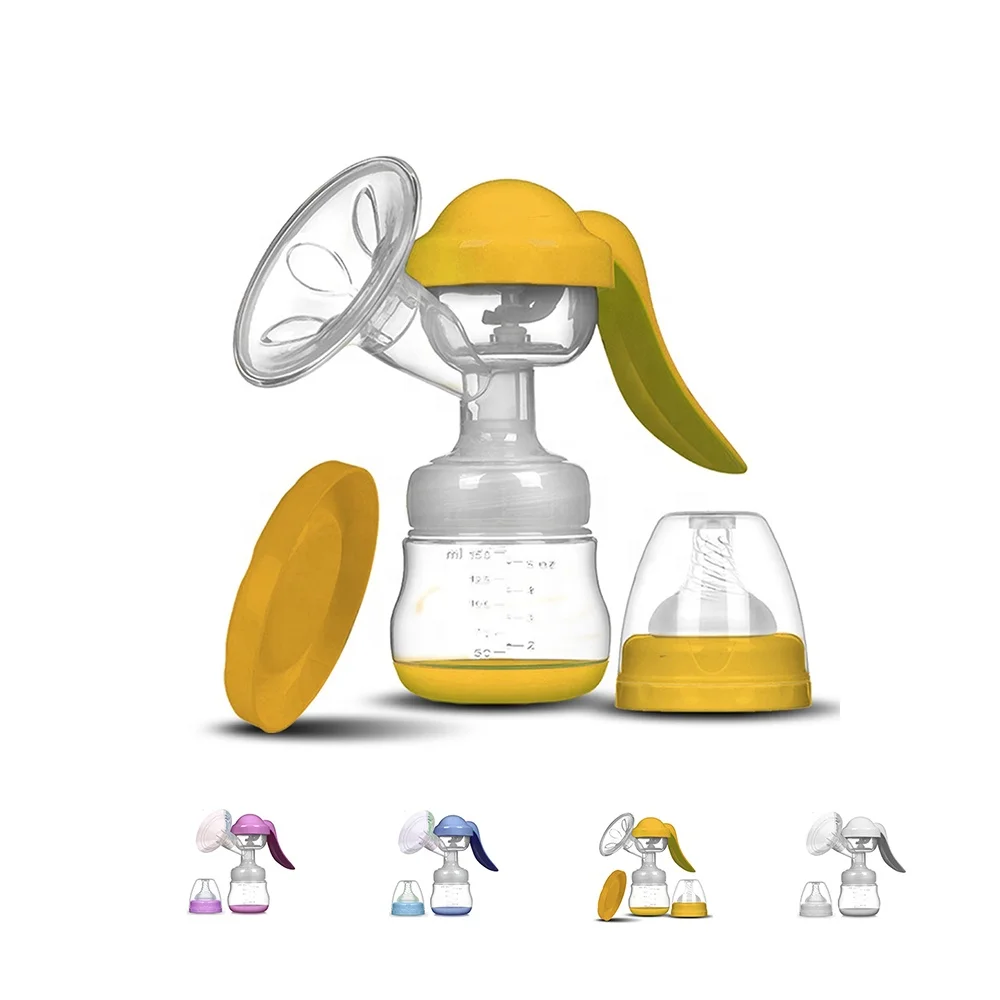 wholesale cheap prices simple design manual galactagogue silicone Breastfeeding milk pump electric breast pump