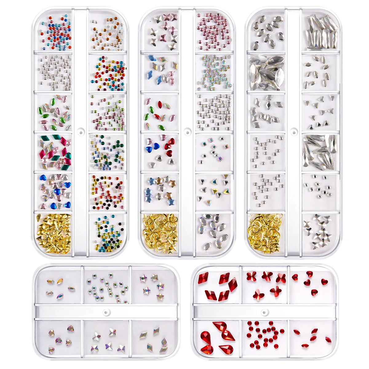Custom DIY tooth jewelry gems kit artificial fashionable crystal tooth ornaments decorations sweet smile  swarovski gems