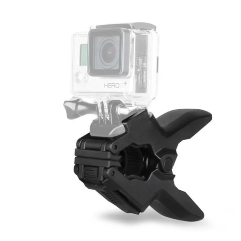 Профессиональный Регулируемый зажим для экшн-камеры GoPro с поворотом на 360 градусов