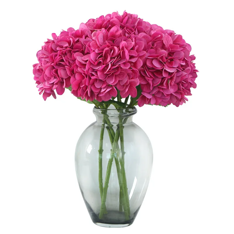 Artificial Flowers Feel Moisturizing Hydrangea Wedding Props Wedding Flowers For Decoration Home Decoration