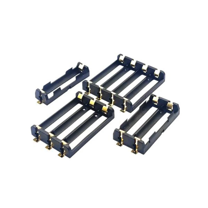 SMT 1x2x3x4x18650 Держатель батареи SMD 18650 с бронзовыми штифтами