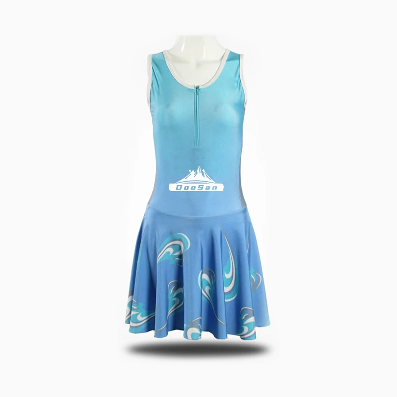 Custom High Quality Women Netball Dress Clothes Clothing Sublimation  Sticker Embroidery OEM Customized Logo Item