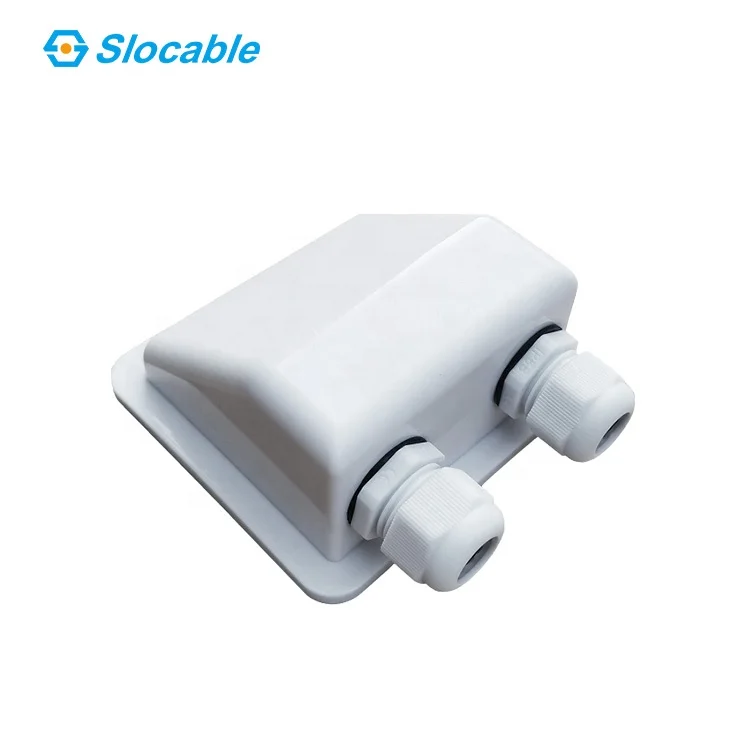 Съемный Солнечный двойной входной втулка ABS боковой вход водонепроницаемый кабельный сальник IP68 Солнечный двойной кабель Впускной втулка для RV Camper