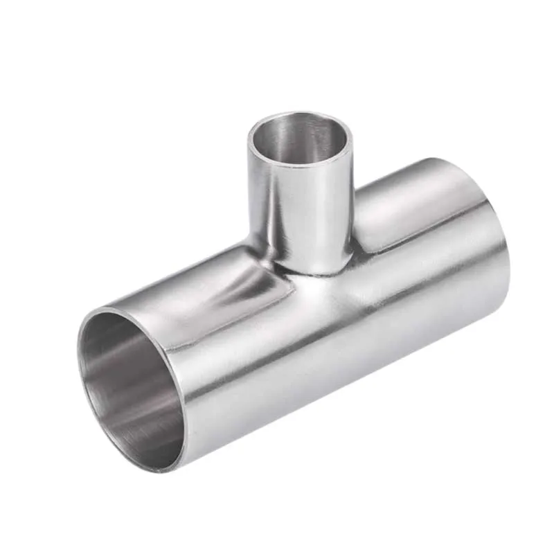 Mirror Surface 304 Stainless Steel Reducing Tee with Healthy Grade quality stainless steel pipe fitting reducing tee