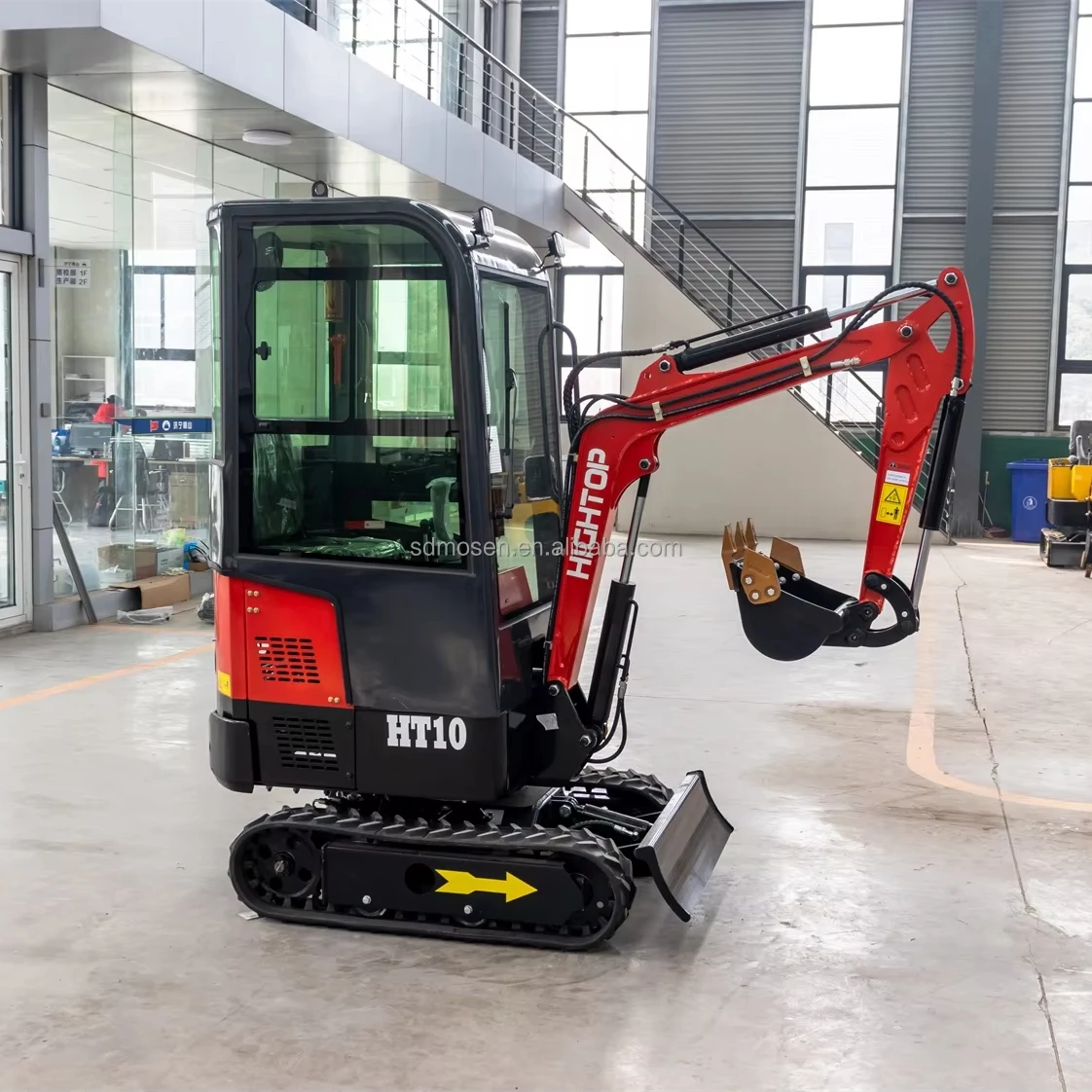 Full-function bucket mini digger micro mini excavator 1000KG 1T 1.5T 0.8T mini bagger with rubber tracks