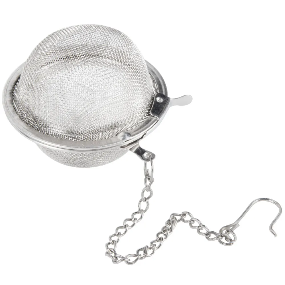 Wholesale 4.5cm,5cm,7cm,9 cm 304/201 stainless steel tea infuser ball for Loose Leaf Tea Spice