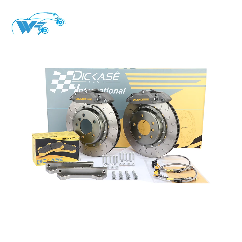 Набор тормозных колодок WT5040-4, комплект керамических тормозных колодок с просверленным ротором для audi a3 a4