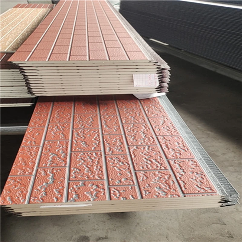 3D Stacked Stone Pattern Metal Sandwich Panels