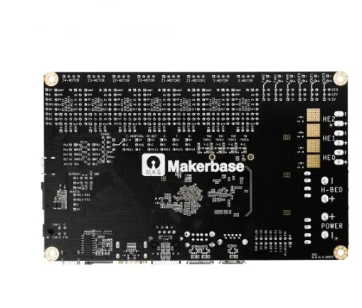 Makerbase MKS плата для скакала с четырехъядерным процессором 64 бит SOC STM32F407VET6 Бортовая управляемая Klipper EMMC Voron VS Raspberry Pi