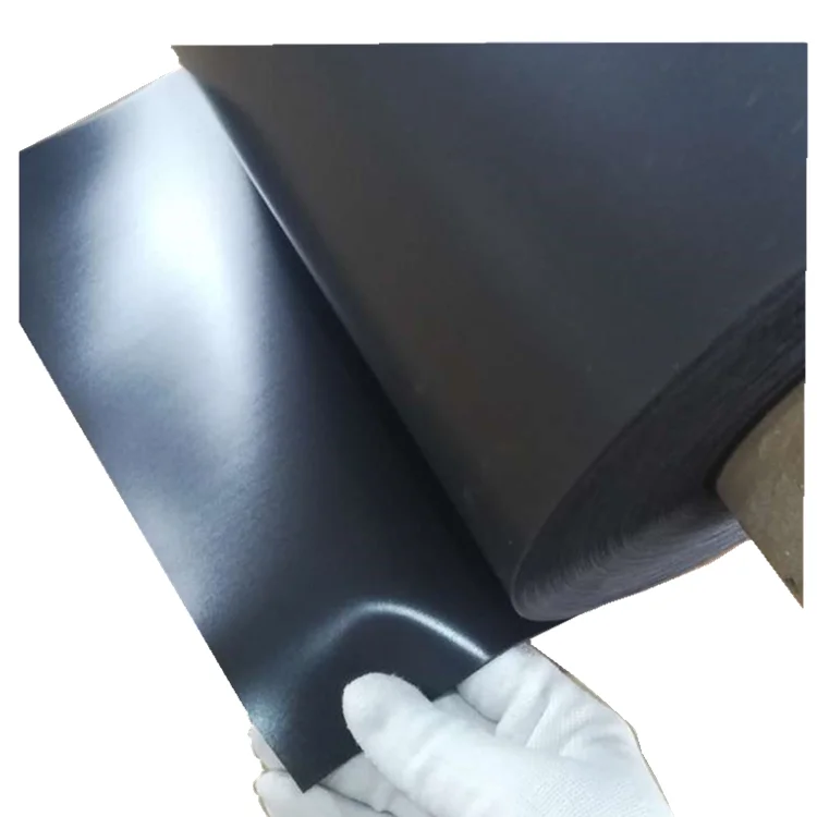 Soft permanent  A4 flexible rubber magnetic sheet with adhesive
