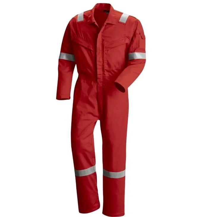 Navy Blue 100% Cotton Air Force Coveralls Fire Proof Safety Uniform Workwear Aviator Flame Retardant Welding FR Coveralls
