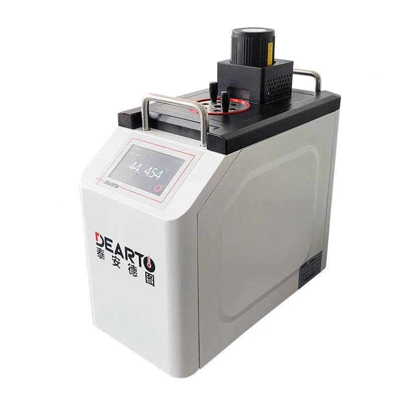 Ultra-portable intelligent thermostatic liquid bath suitable for on-site verification/calibration