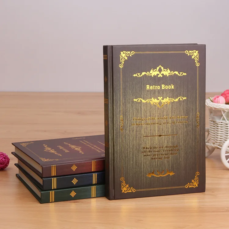 Retro Notebook Magic Notebook European Style Student Notepad Spot Wholesale Thick Vintage Notebook