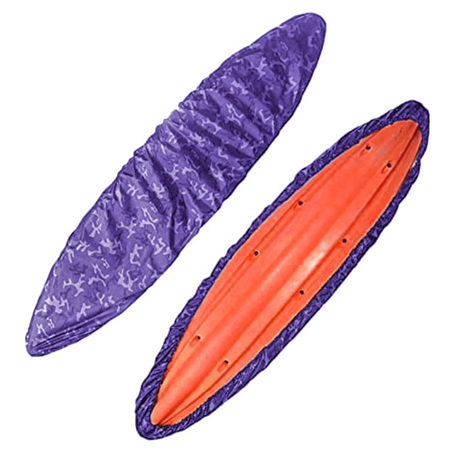 Factory direct custom colorful waterproof canoe protection cover kayak cover