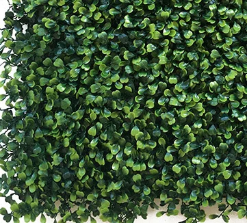 Green Faux Grass Artificial Panels Plastic Topiary Plant Boxwood Hedge for Garden Backyard Privacy Fence Decor