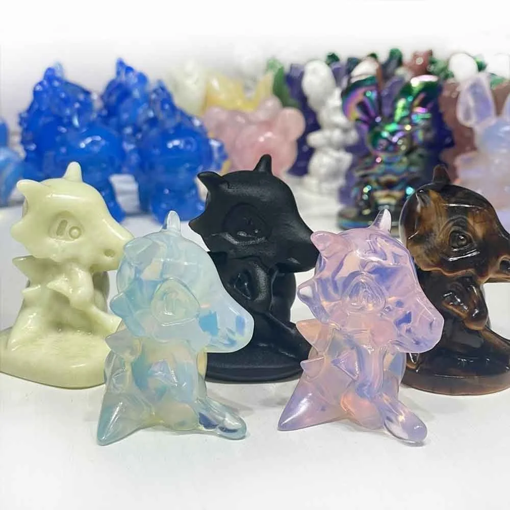 High quality natural healing stone crystal carving bulk crystal animal carvings