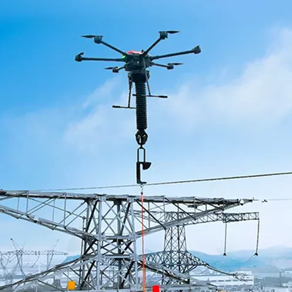 RTK GPS Position Supported Drone Robot With Remote Control For River Inspection