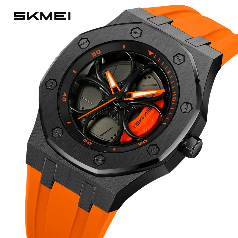 Skmei 2359 Guangdong Quartz  Mens Watches Water  Resistant  Relojes Rotating Sport Watch