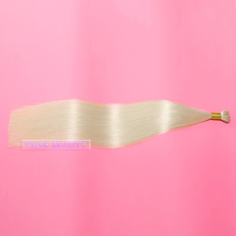 Chinese Factory Directly 13 A Russian Hair Super Double Drawn Nano Ring cuticle aligned hair Nano Hair Extensions
