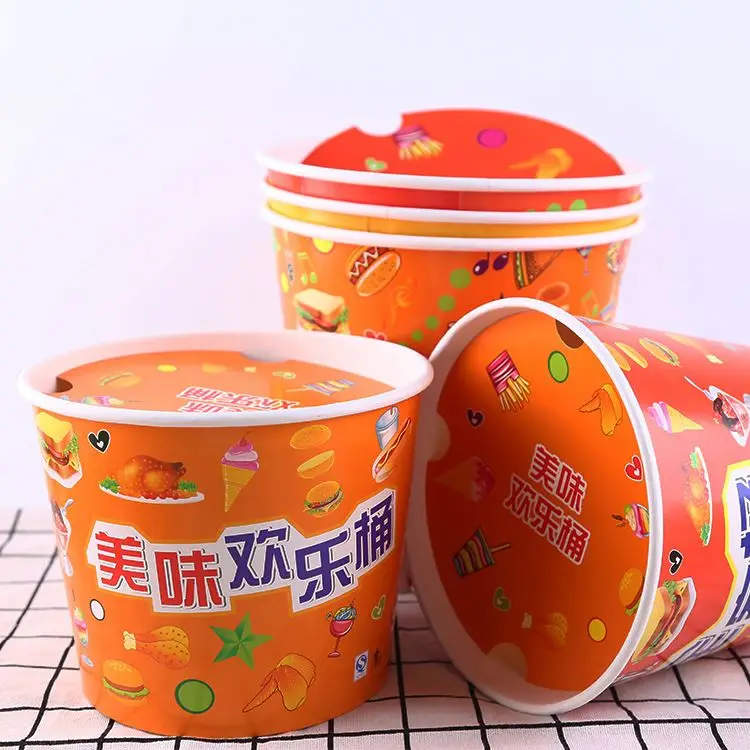 KFC Paper Buckets/ Popcorn Bucket/Tube Paper Bowl