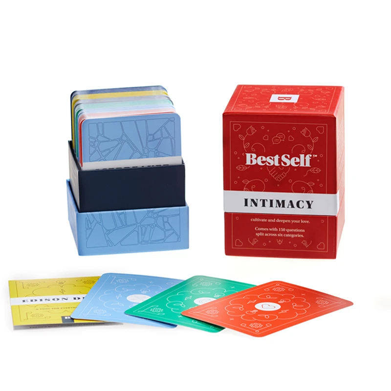 Custom Handmade Playing Card Box Set Rigid Boxes Cardboard Tarot